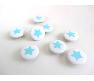 Jersey Druckknöpfe 11mm Snaps - Stern